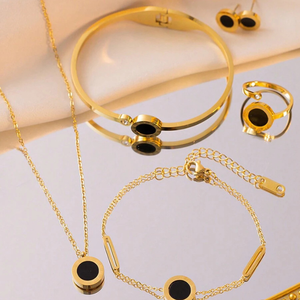 Luxury collection black Roman pendant