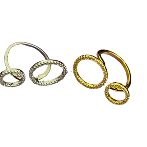 Iconic Pearl Ring Classic Pearl Statement Ring (Gold & Silver Tone)
